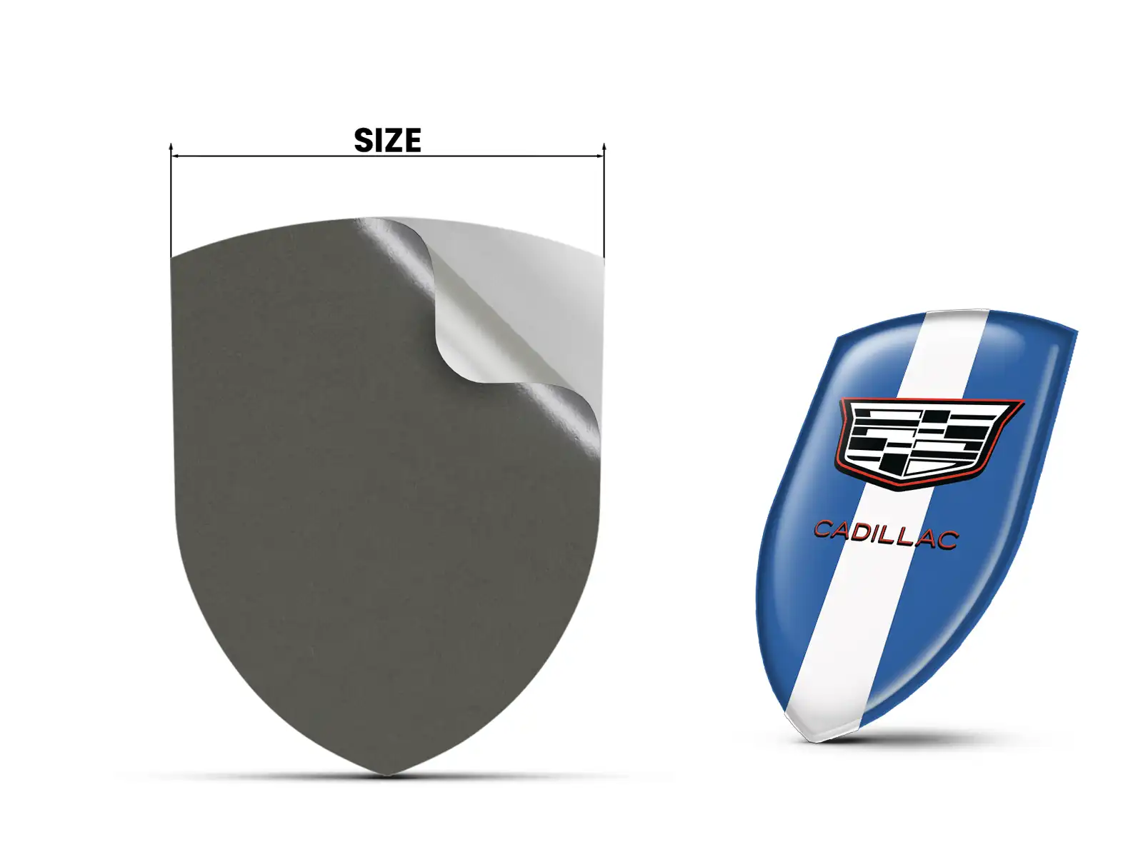 Cadillac Badges Tous Modèles Pro Max Robustes Disposition ST